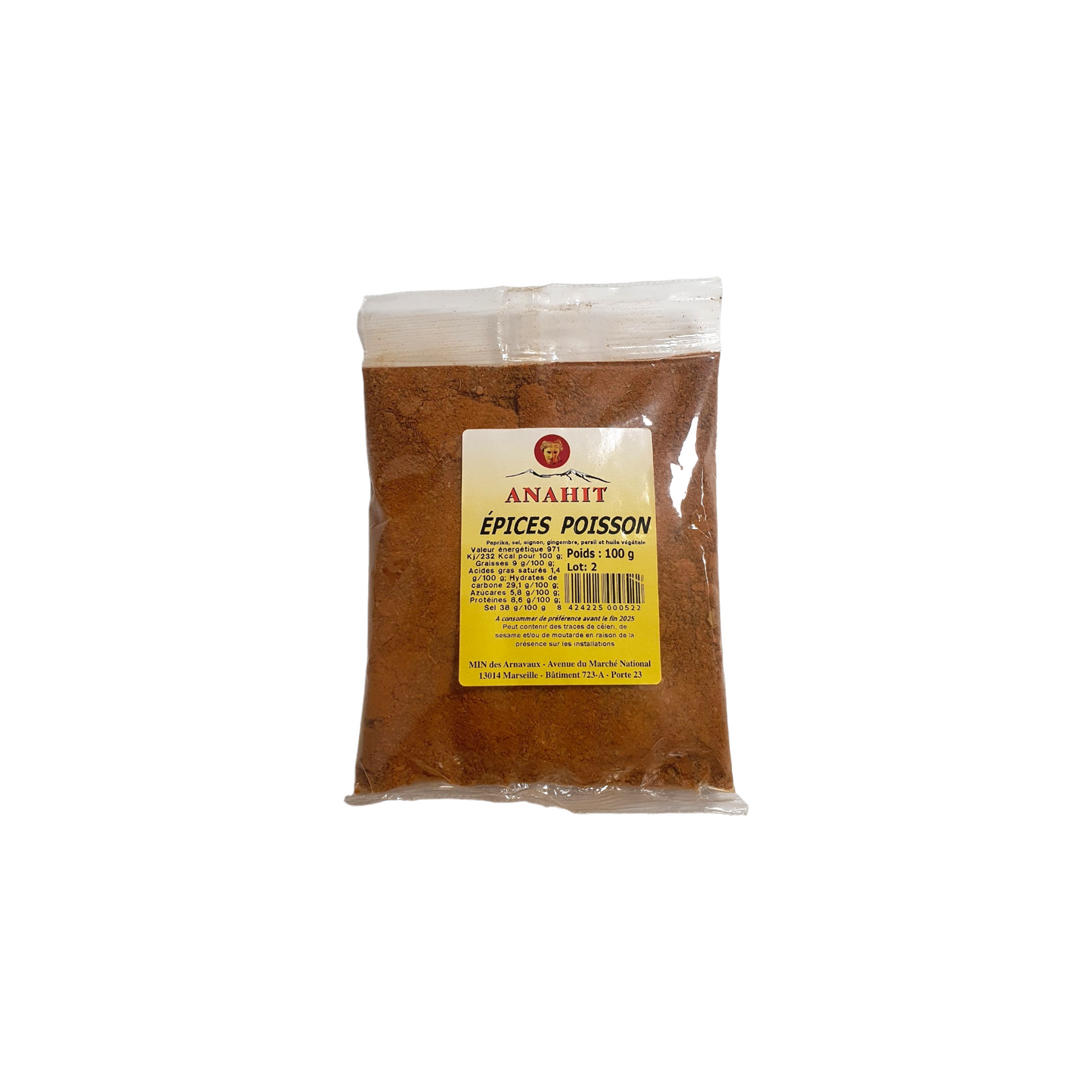 ANAHIT - EPICES POISSON - 100g