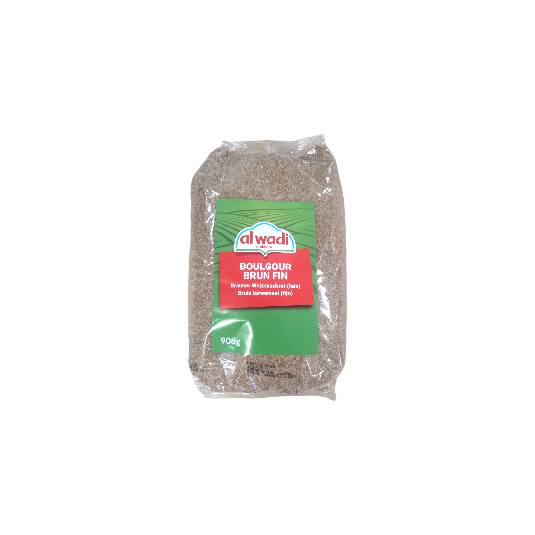 ALWADI - BOULGOUR BRUN FIN - 908g