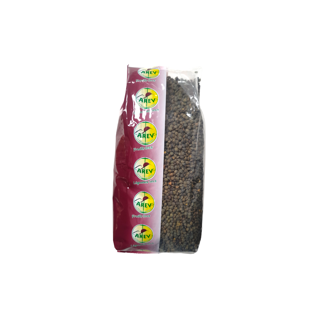 AREV - LENTILLES VERTES - 1kg