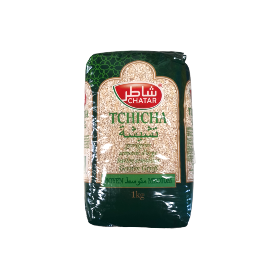 CHATAR - SEMOULE D'ORGE MOYENNE - 1kg