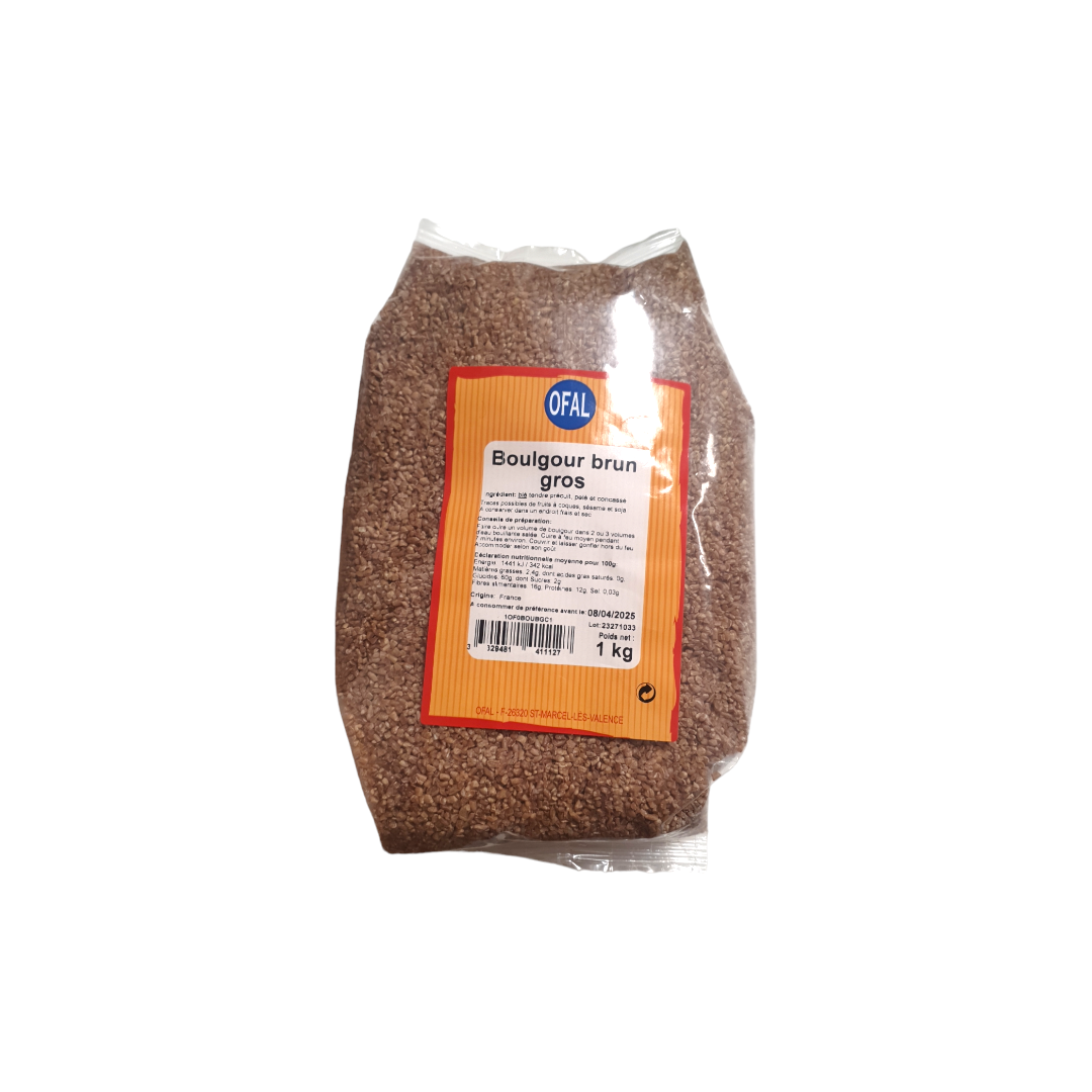 OFAL - BOULGOUR BRUN GROS - 1kg