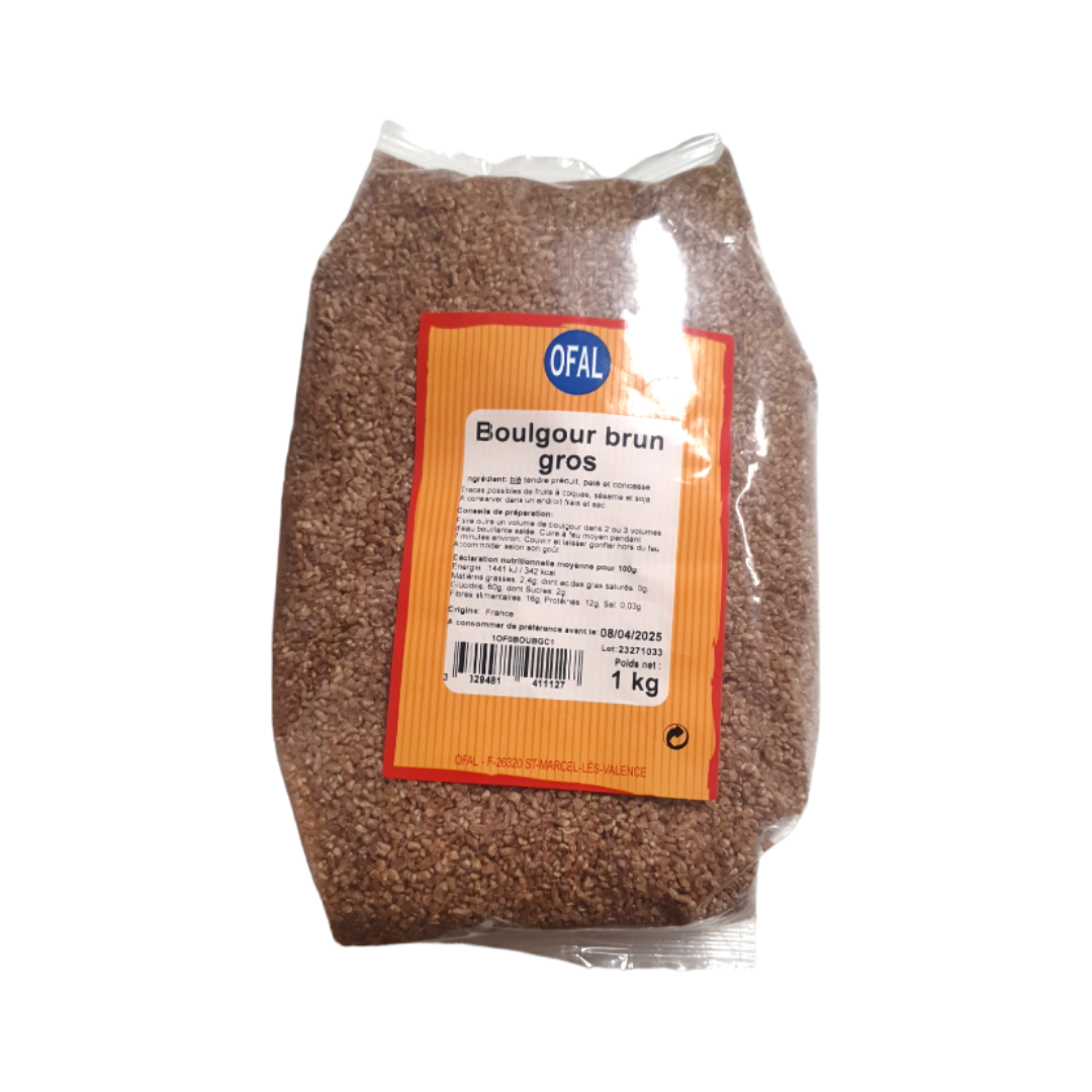 OFAL - BOULGOUR BRUN GROS - 1kg