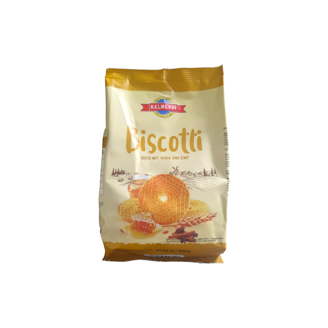 KELMENDI - BISCUITS MIEL ET CANNELLE - 300g