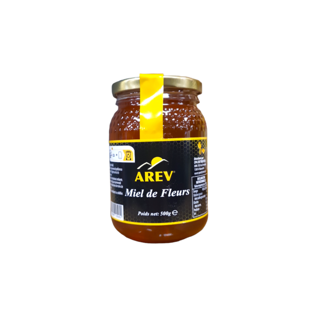 AREV - MIEL DE FLEURS - 500g