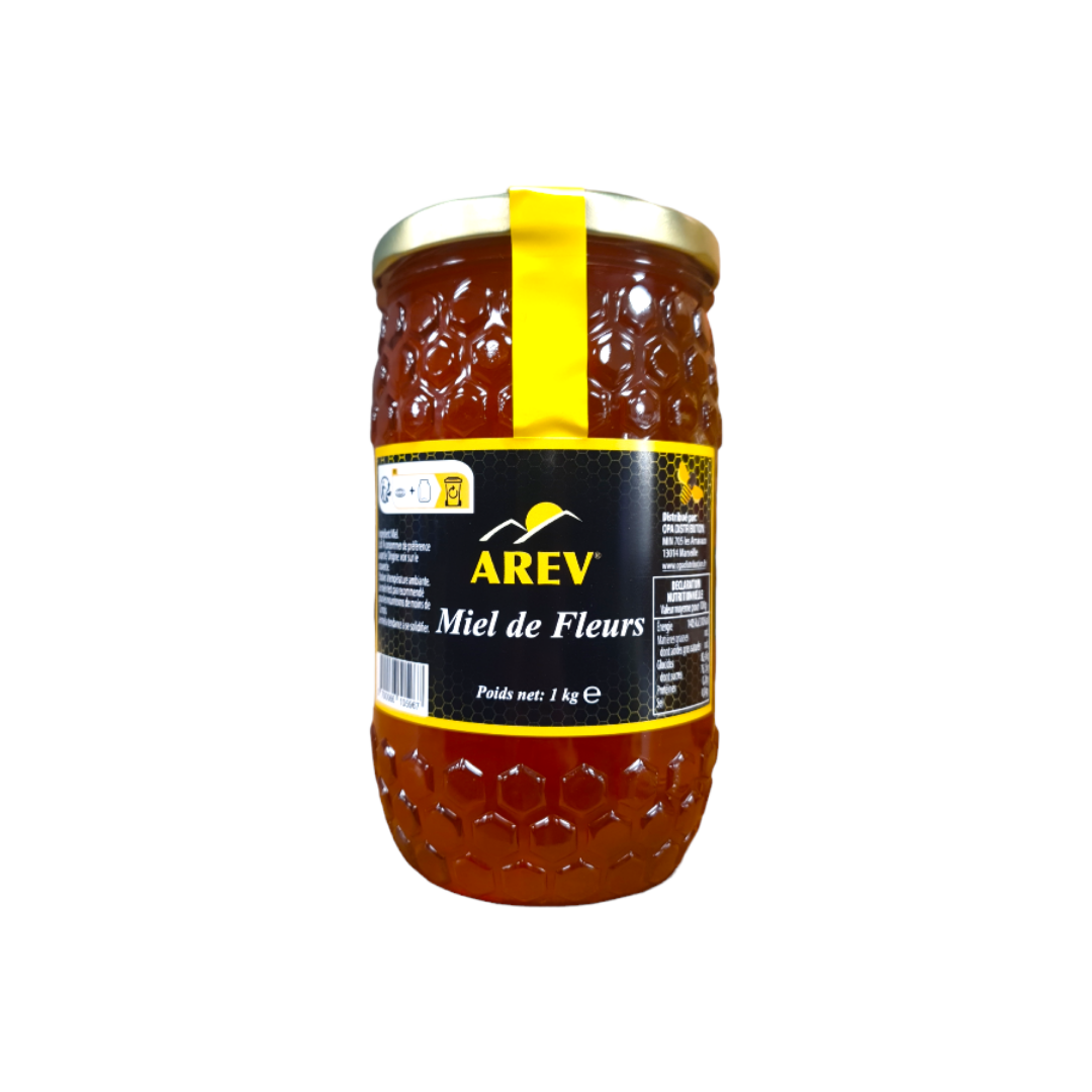 AREV - MIEL DE FLEURS - 1kg