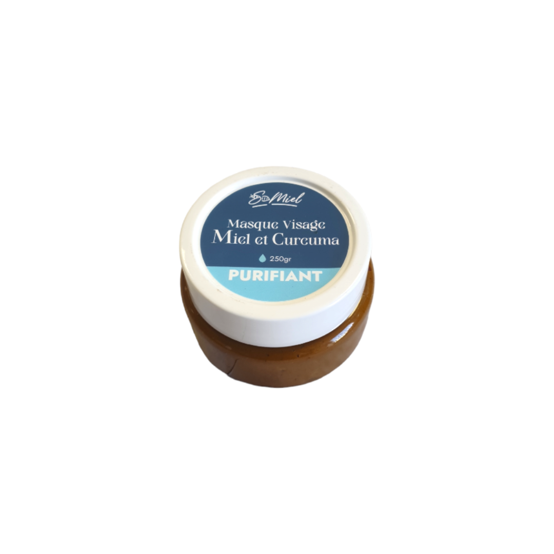 SOMIEL - MASQUE VISAGE MIEL CURCUMA - 250g
