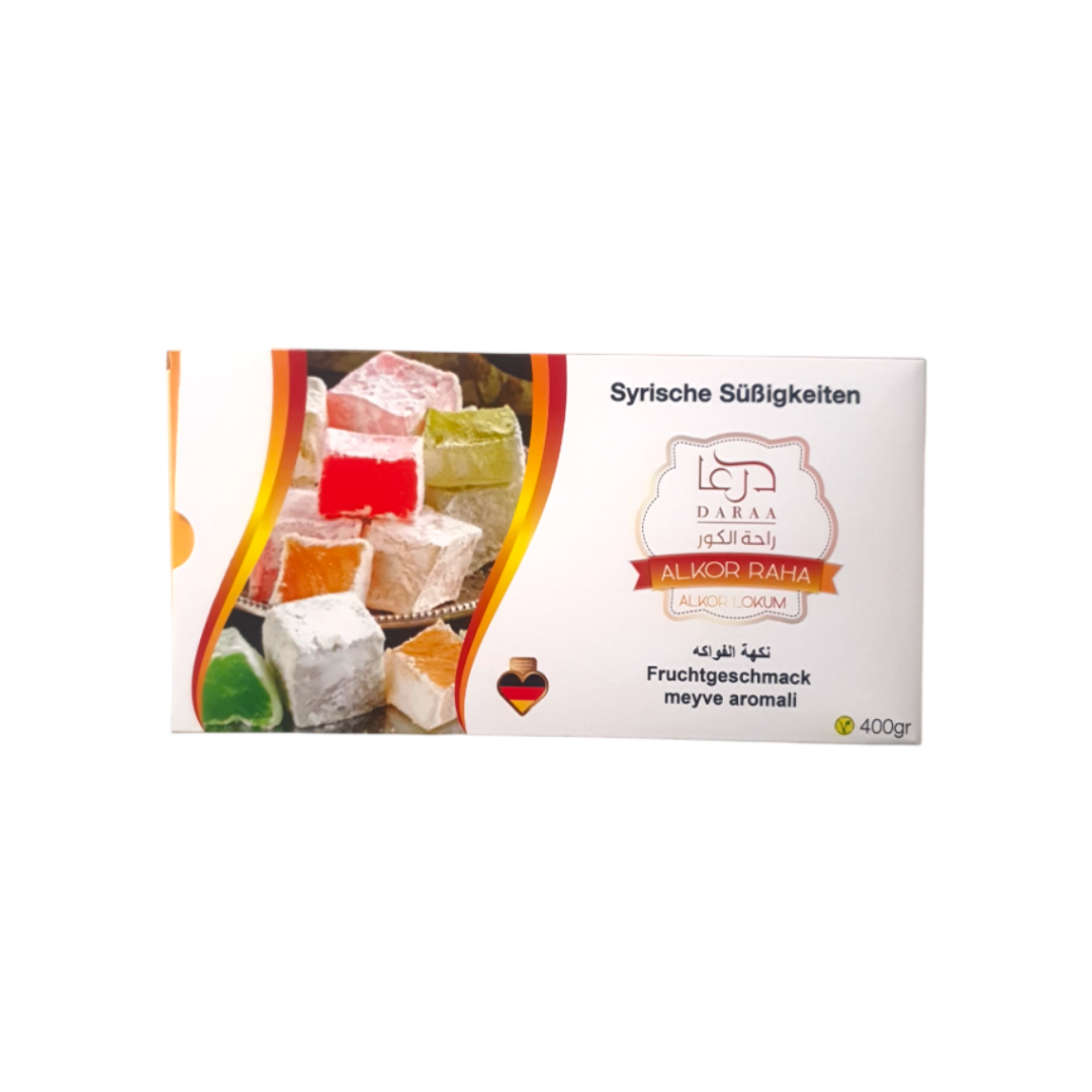 RAHA - LOUKOUM AUX FRUITS - 400g