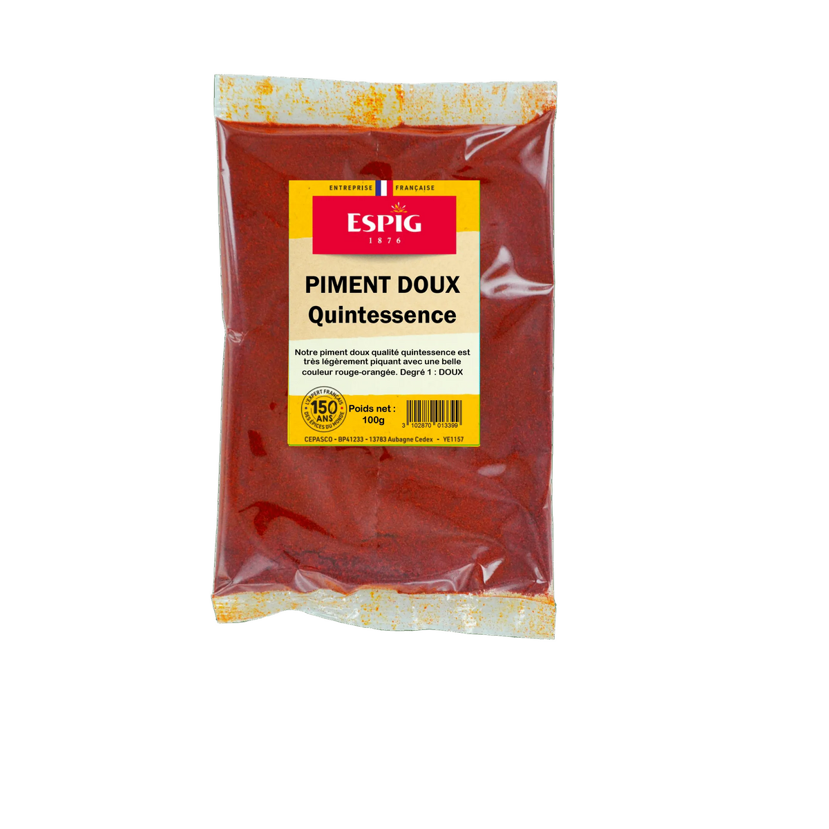 ESPIG - PIMENT DOUX QUINTESS. MOULU - 100g