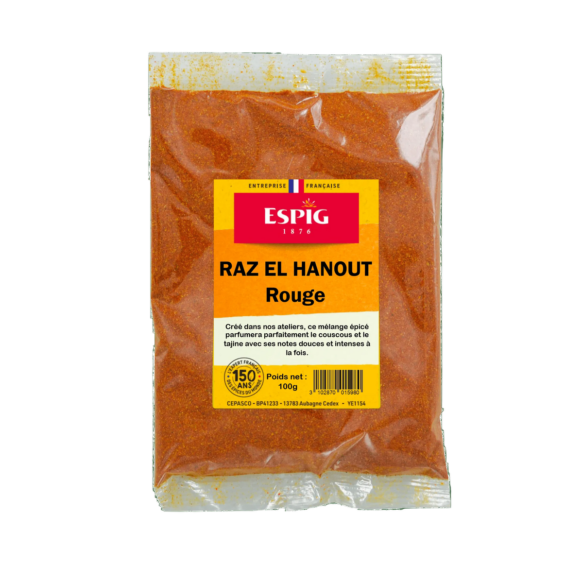 ESPIG - RAS EL HANOUT ROUGE - 100g