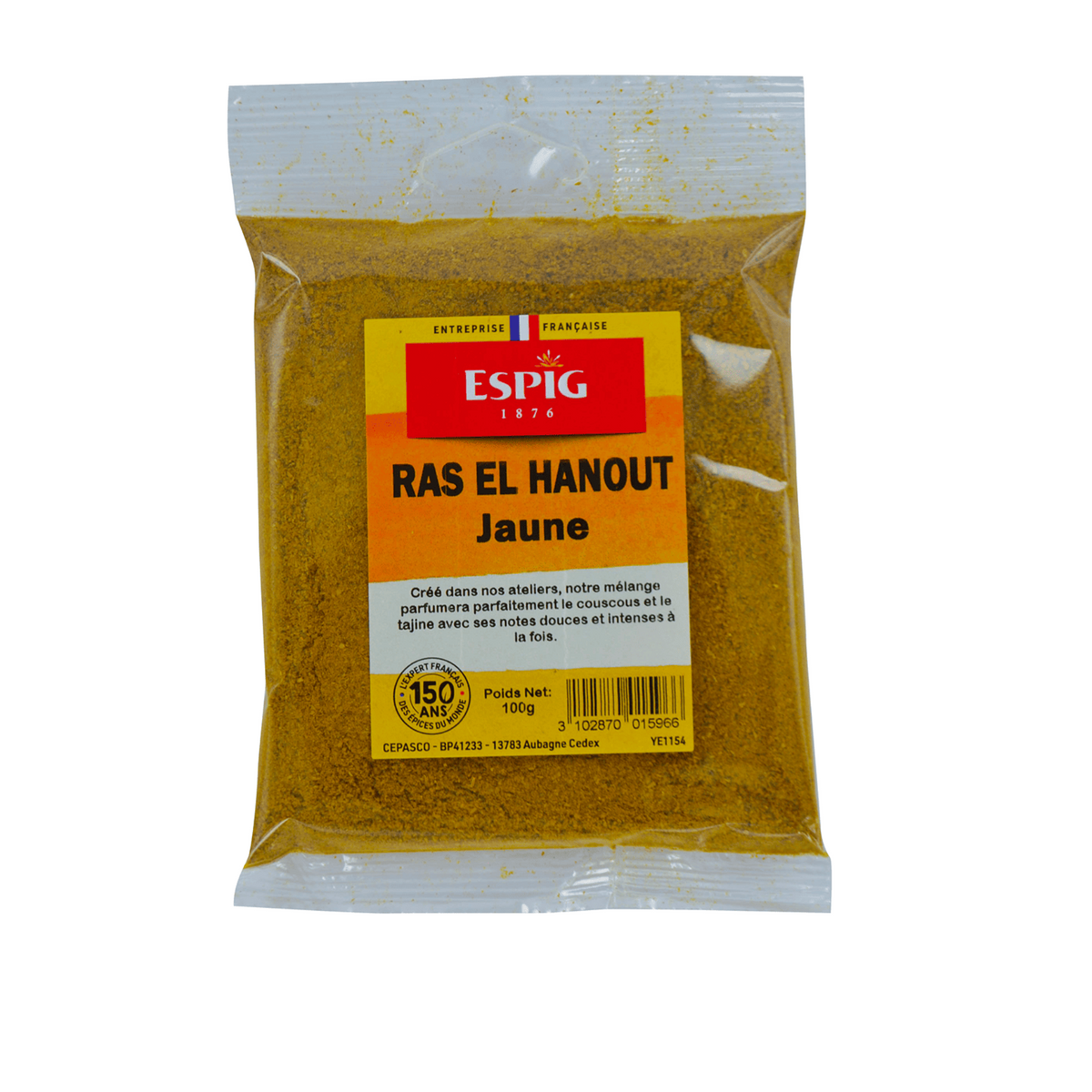 ESPIG - RAS EL HANOUT JAUNE - 100g