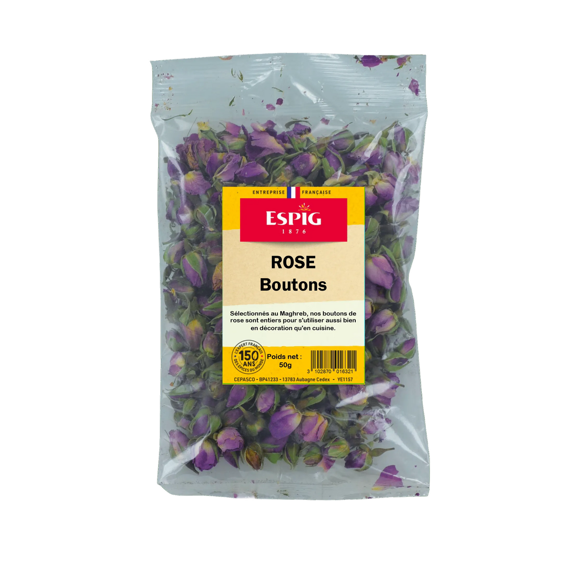 ESPIG - ROSE FLEURS ET BOUTONS - 50g