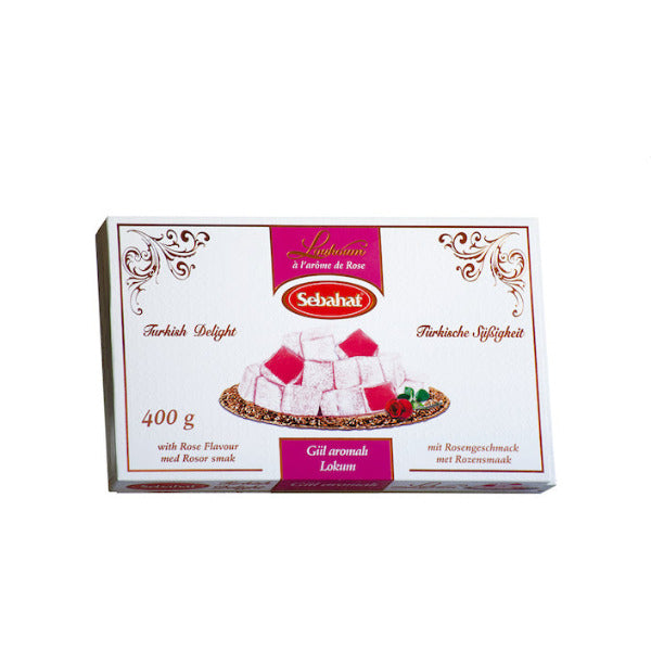 SEBAHAT - LOUKOUM À LA ROSE - 400g