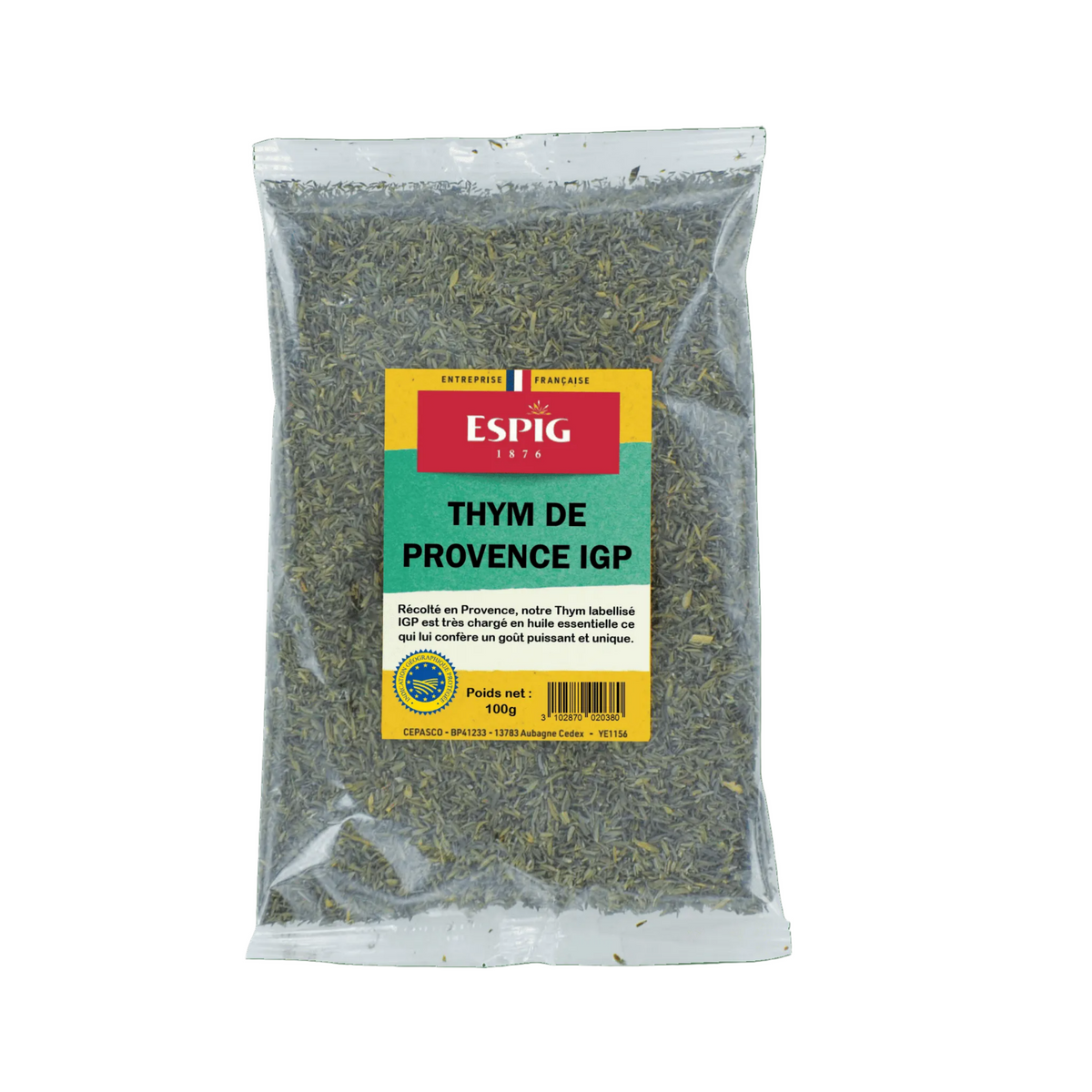 ESPIG - THYM DE PROVENCE IGP ENTIER - 100g