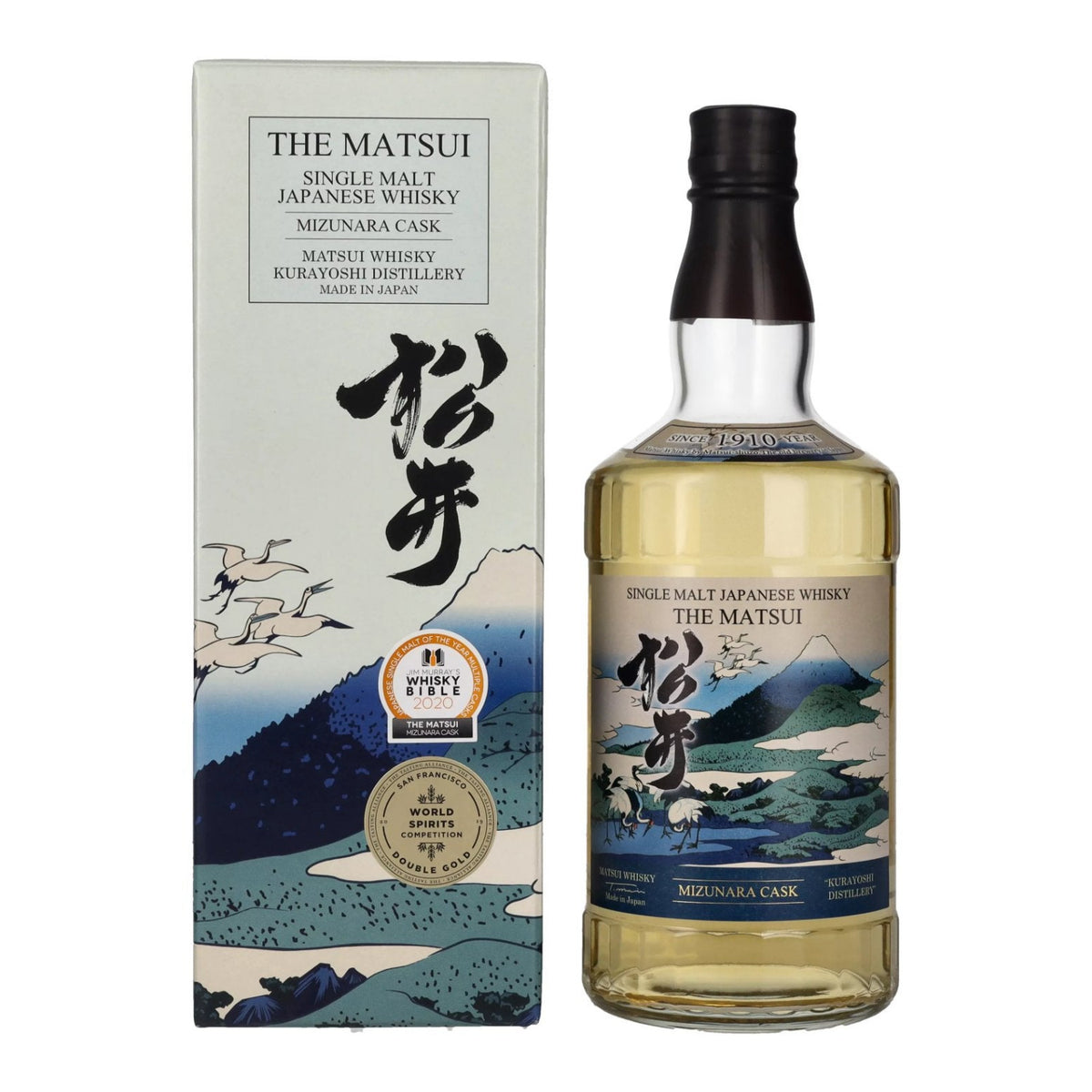 MATSUI - MIZUNARA CASK WHISKY (JAPON) - 70cl