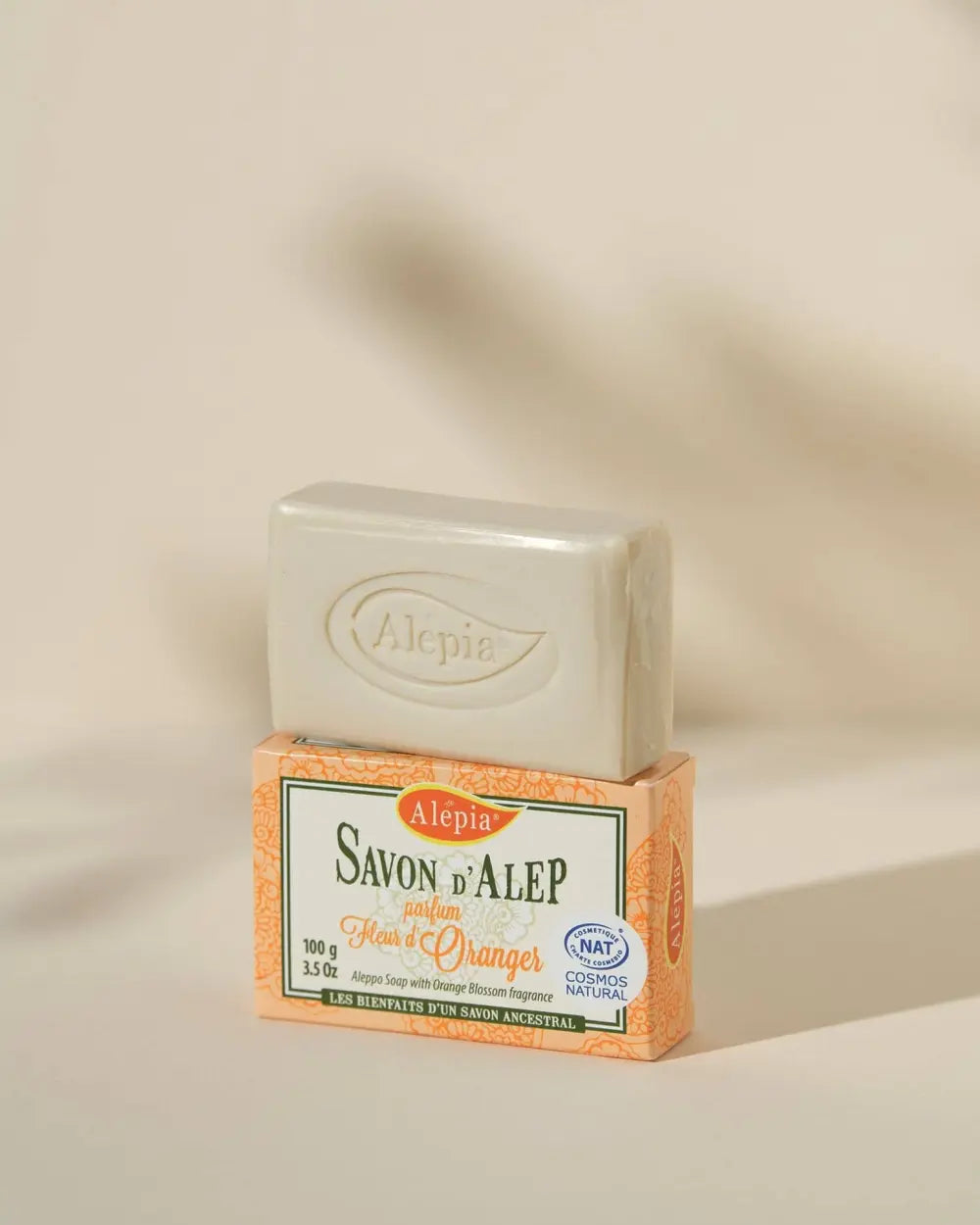 ALEPIA - SAVON D'ALEP FLEUR D’ORANGER - 100g