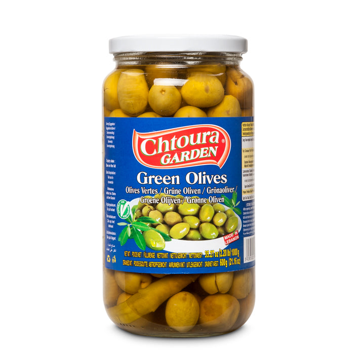 CHTOURA GARDEN - OLIVES VERTES - 1kg