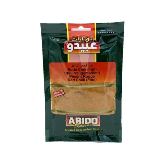 ABIDO - PIMENT ROUGE BROYÉ - 50g