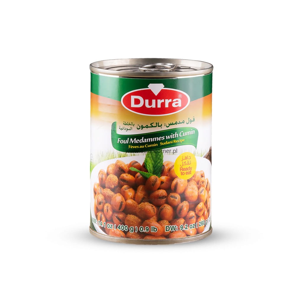DURRA - FÈVES MEDAMMES AU CUMIN - 400g