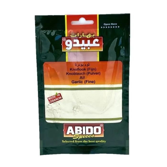 ABIDO - FLOCONS D’AIL - 50g