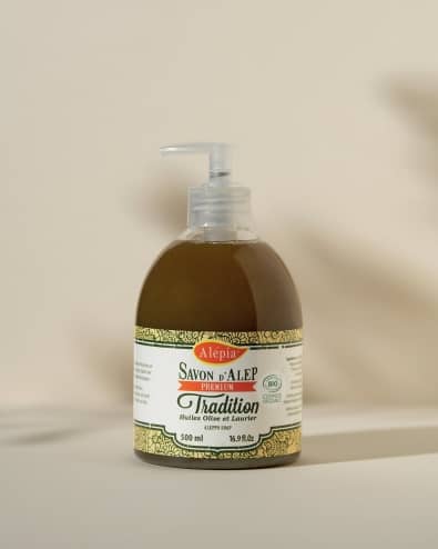 ALEPIA - SAVON D'ALEP LIQUIDE TRAD BIO - 500ml