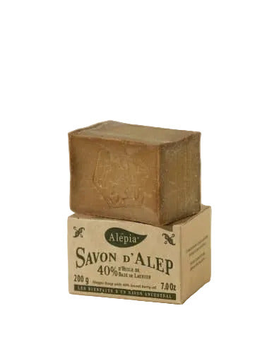 ALEPIA - SAVON D'ALEP AUTHENTIQUE 40% - 200g