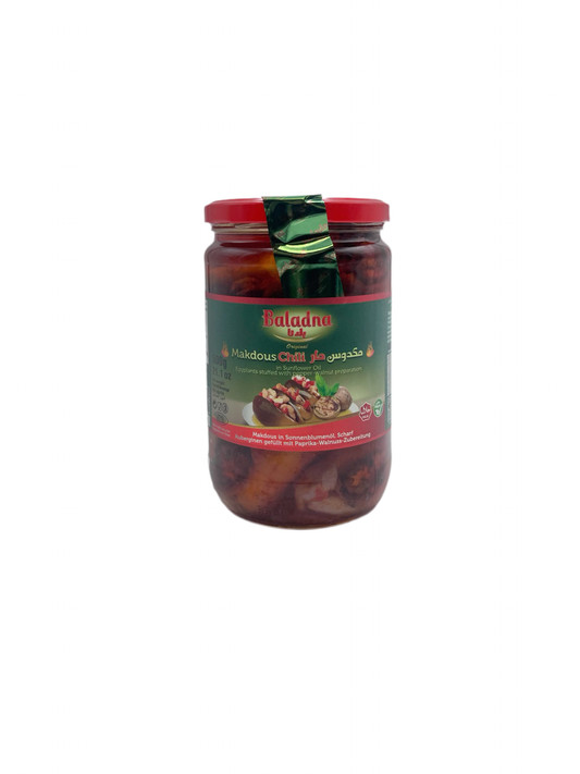 BALADNA - MAKDOUS CHILI - 600g