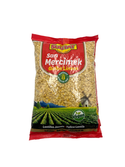 SUNTAT - LENTILLES JAUNES - 1kg