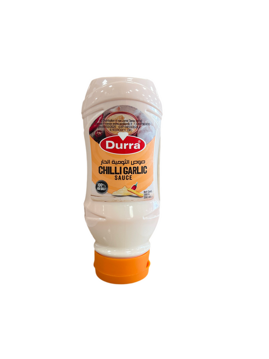DURRA - SAUCE À L’AIL FORT - 380g