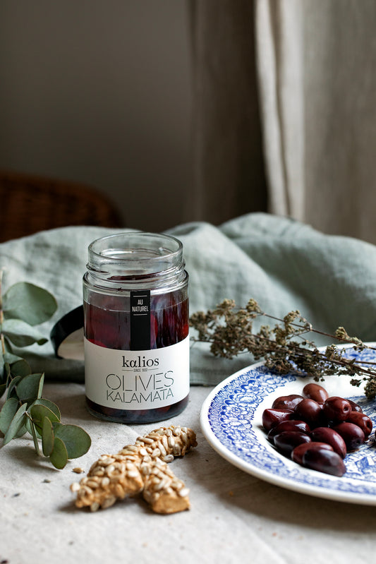 KALIOS - OLIVES KALAMATA NATUREL - 310g