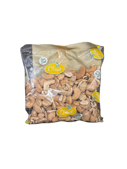 OREGAL - NOIX DE CAJOU GRILLÉES SANS SEL - 250g