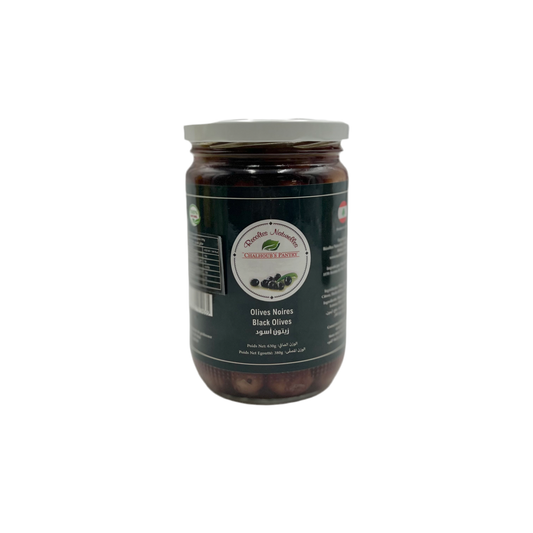 CHALHOUB - OLIVES NOIRES - 630g