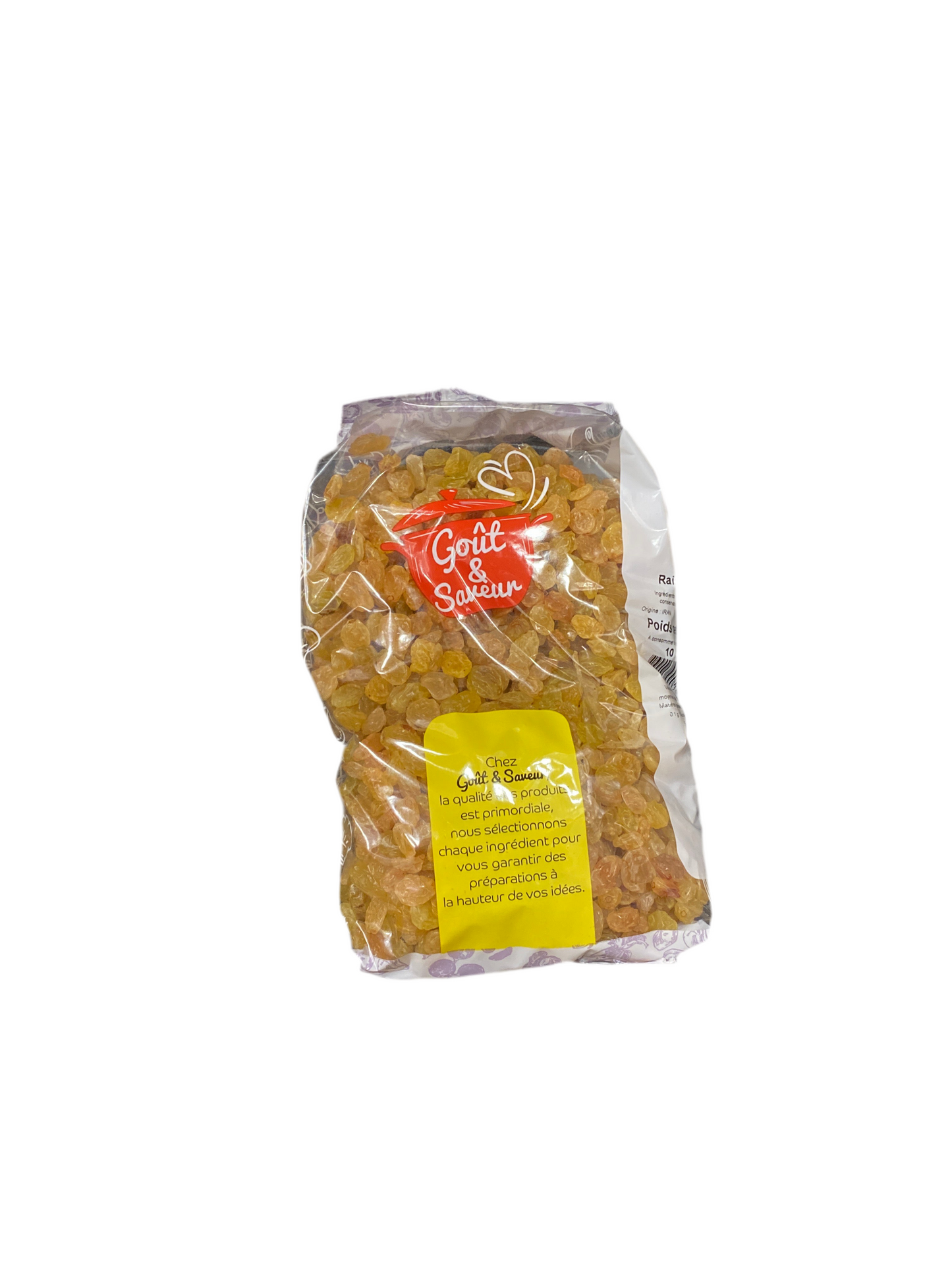 G&S - RAISIN GOLDEN - 800g