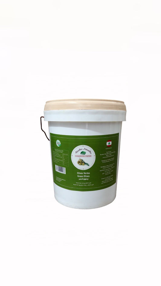 CHALHOUB - OLIVES VERTES - 10kg