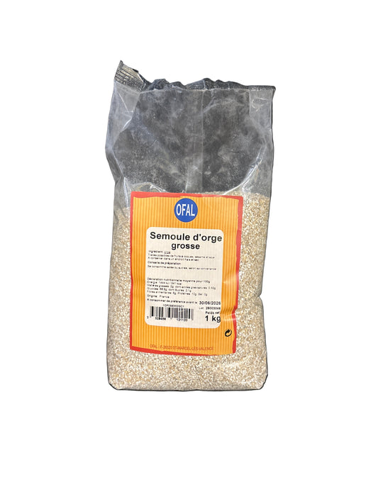 OFAL - SEMOULE D’ORGE GROSSE - 1kg