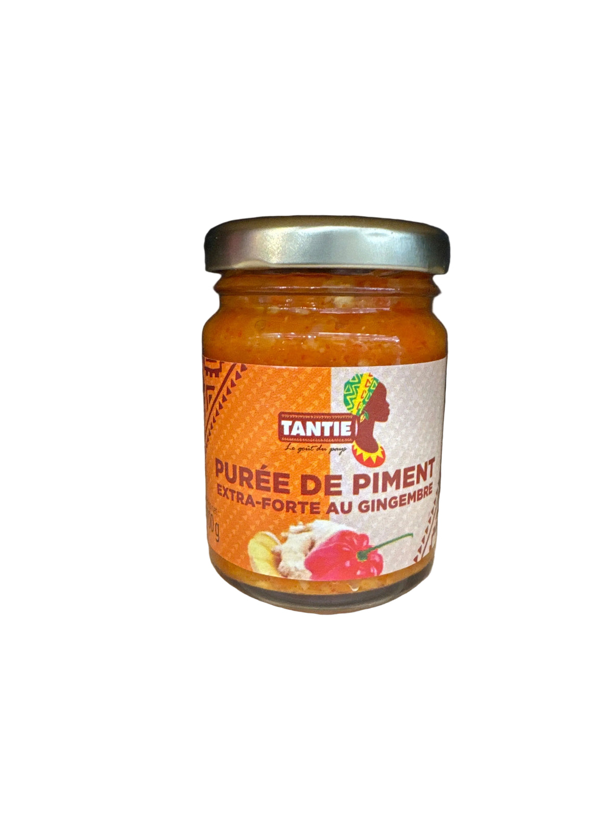 TANTIE - PURÉE DE PIMENT AU GINGEMBRE EXTRA FORT- 100g