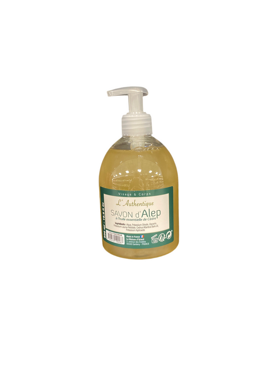 ALEPIA - SAVON ALEP AUTHENTIQUE  15% - 500ml