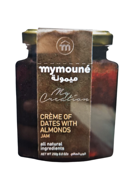 MYMOUNE - CREME DE DATTES AUX AMANDES - 250g