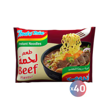 INDOMIE - BEEF - 75g x40