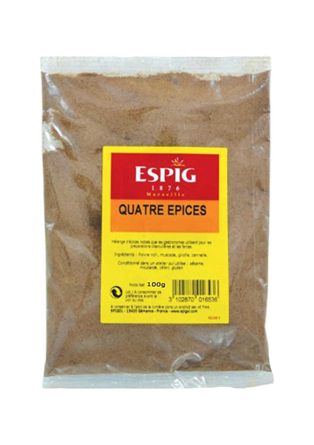 ESPIG - 4 EPICES - 100g