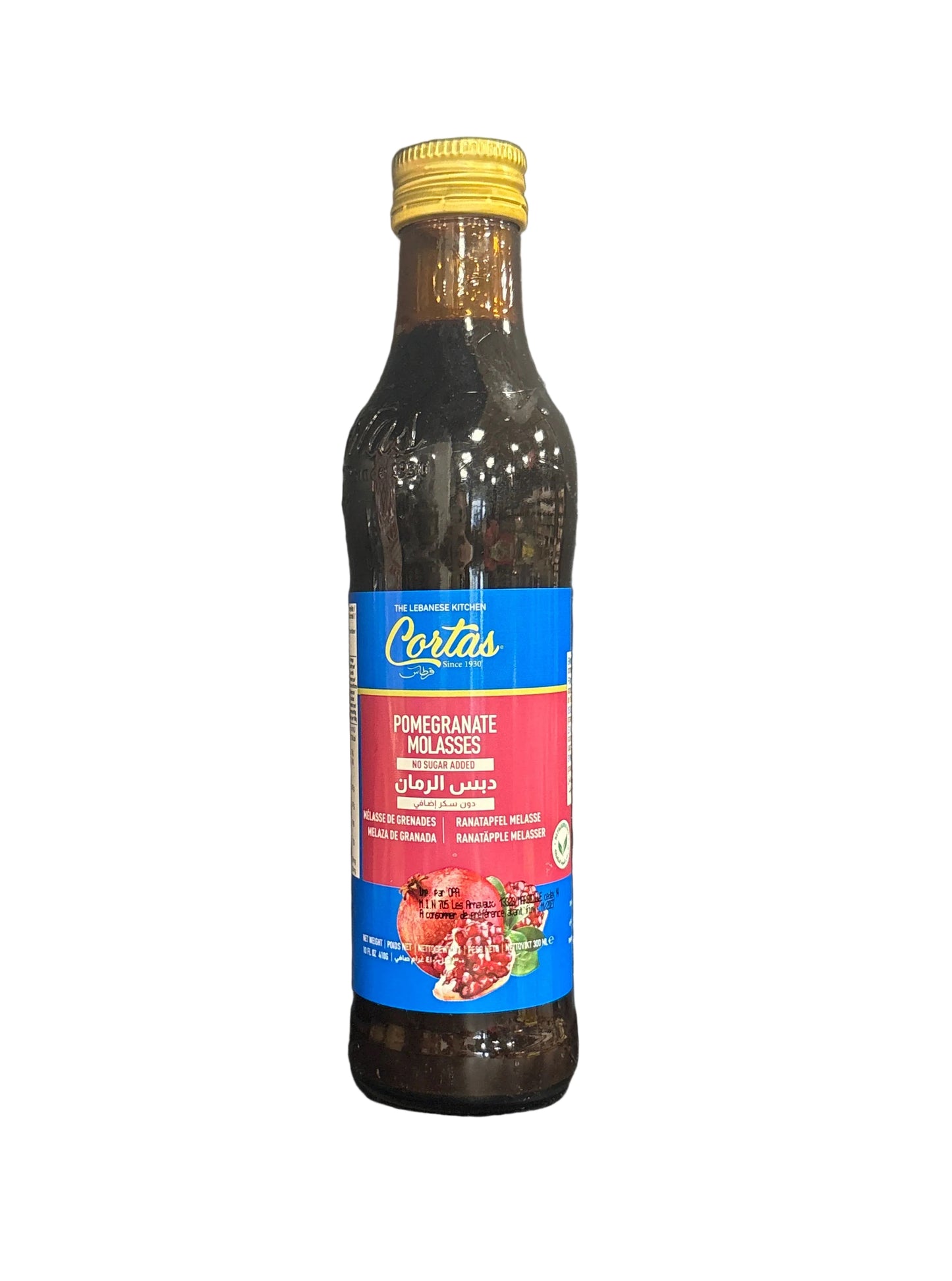 CORTAS - MÉLASSE DE GRENADE (sans sucre) - 300ml