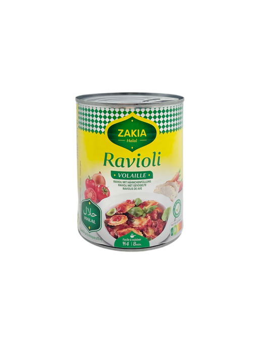 ZAKIA - RAVIOLI AU POULET - 800g