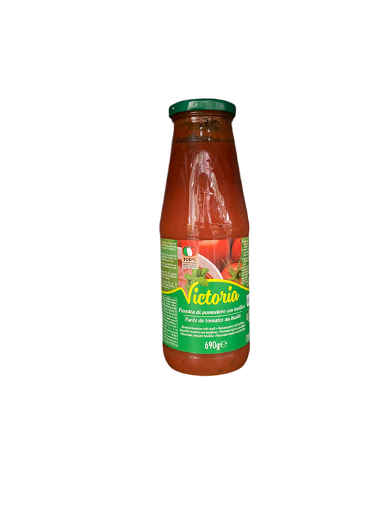 VICTORIA - PURÉE DE TOMATES BASILIC - 690g