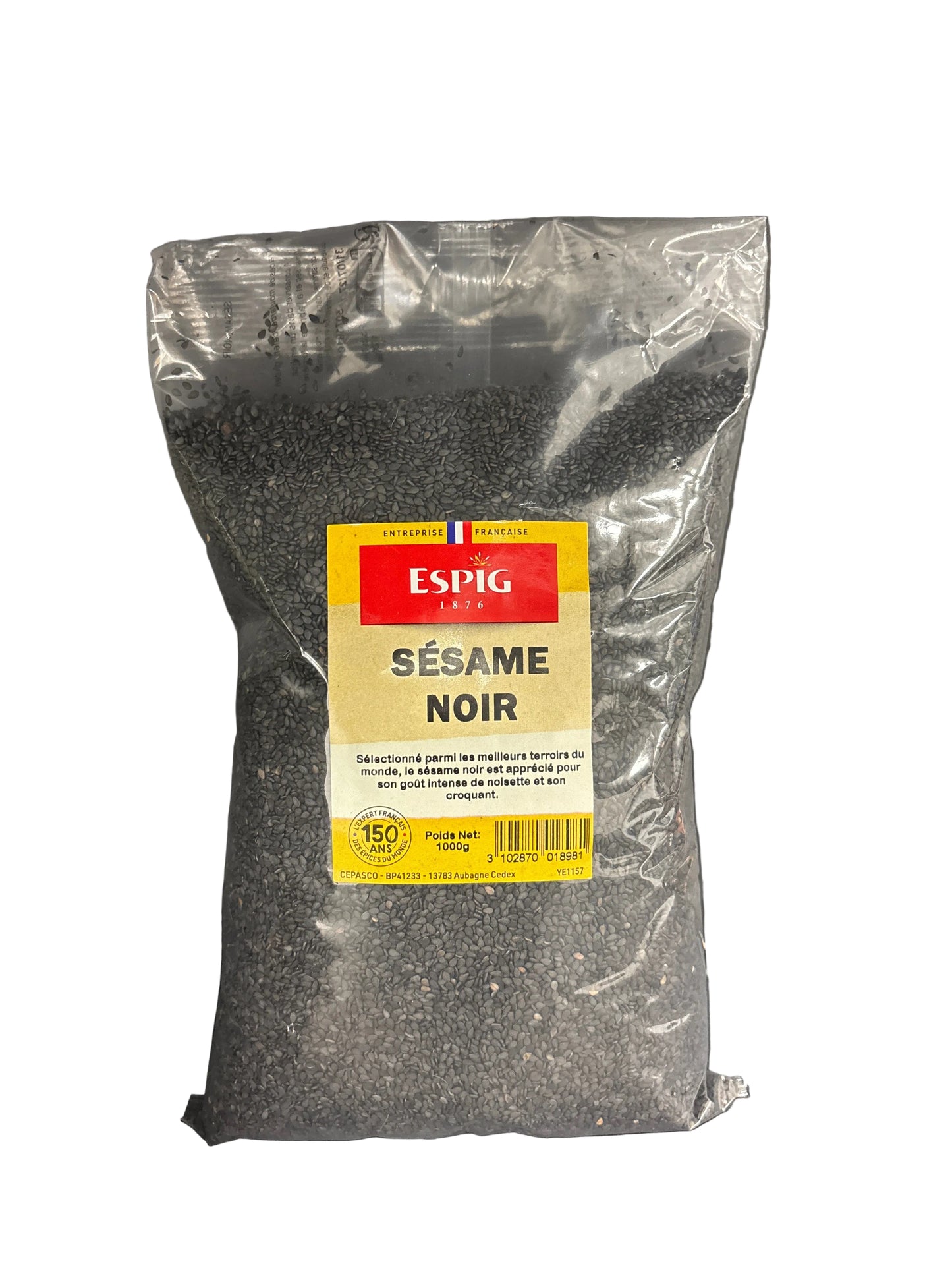 ESPIG - SESAME NOIR ENTIER - 1000g