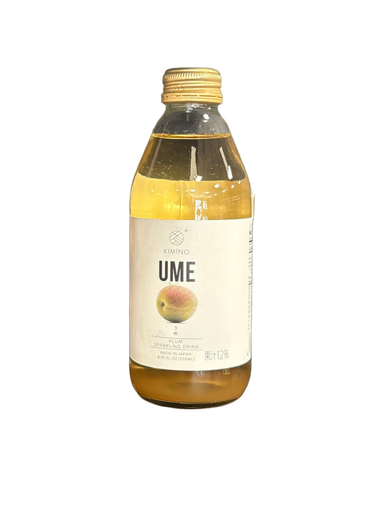 KIMINO - BOISSON GAZEUSE UME  - 250ml