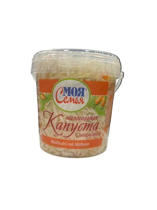 MOJA SEMJA - CHOUX BLANC MARINÉ + CAROTTES - 900g