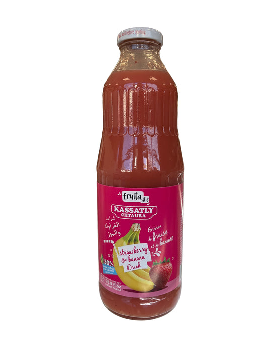 KASSATLY - JUS FRAISE BANANE - 1L