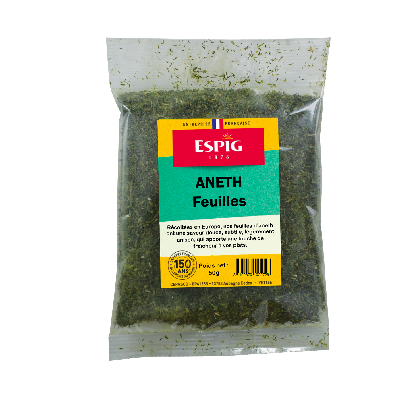 ESPIG - ANETH FEUILLES - 50g