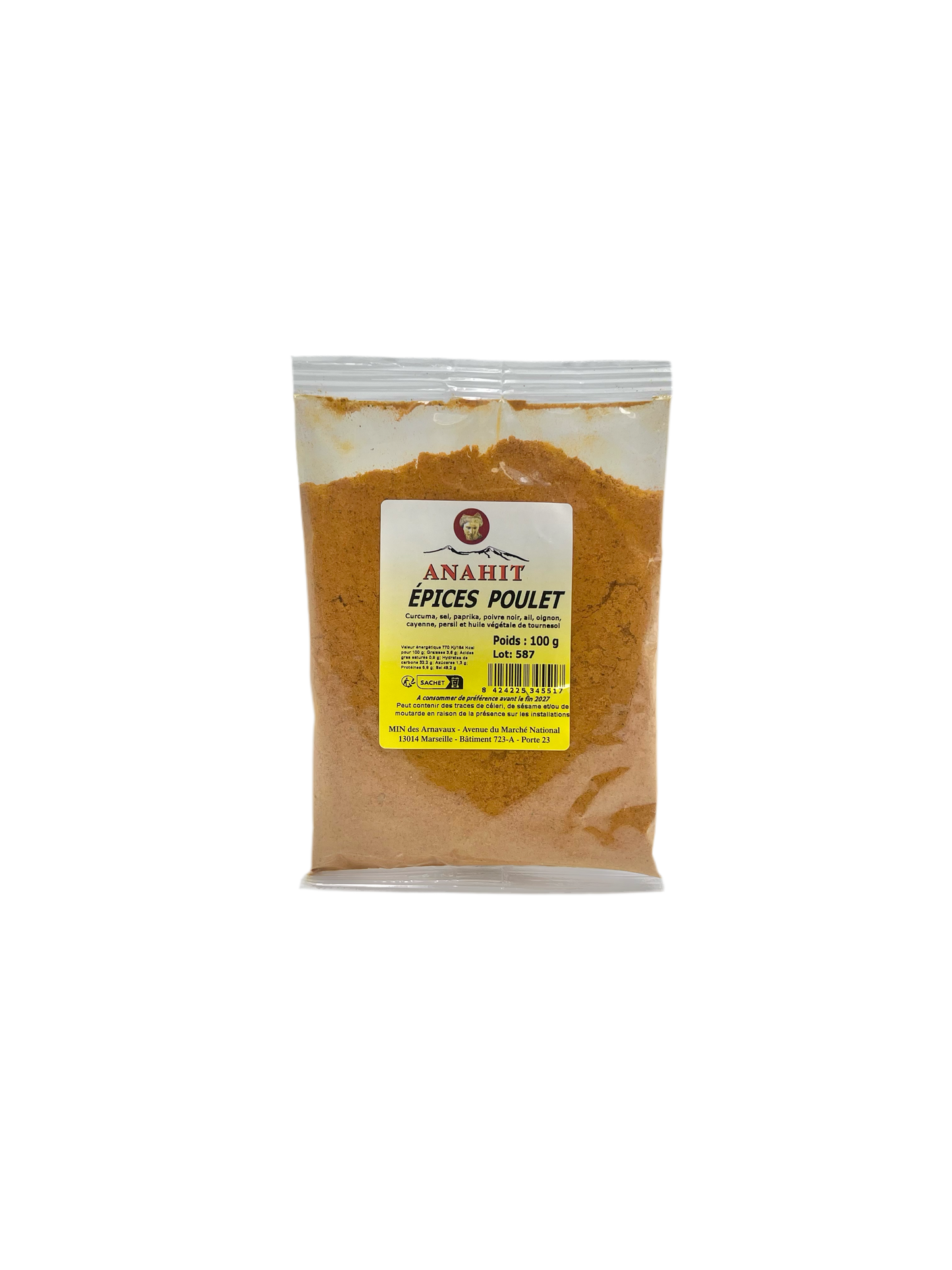 ANAHIT - ÉPICES POULET - 100g
