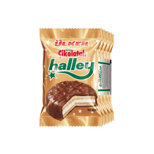 ULKER - BISCUITS HALLEY - 5x30g