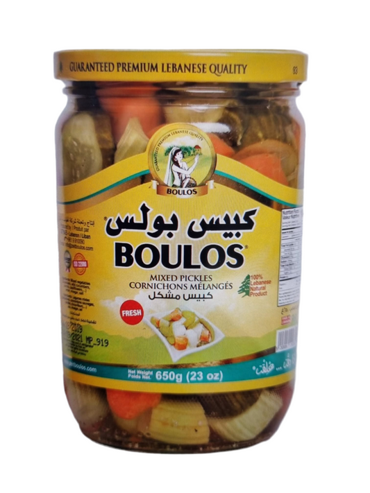 BOULOS - LÉGUMES MARINÉS - 650g